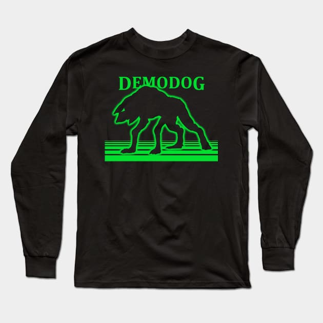 Demodog Stranger Things Long Sleeve T-Shirt by Anilia